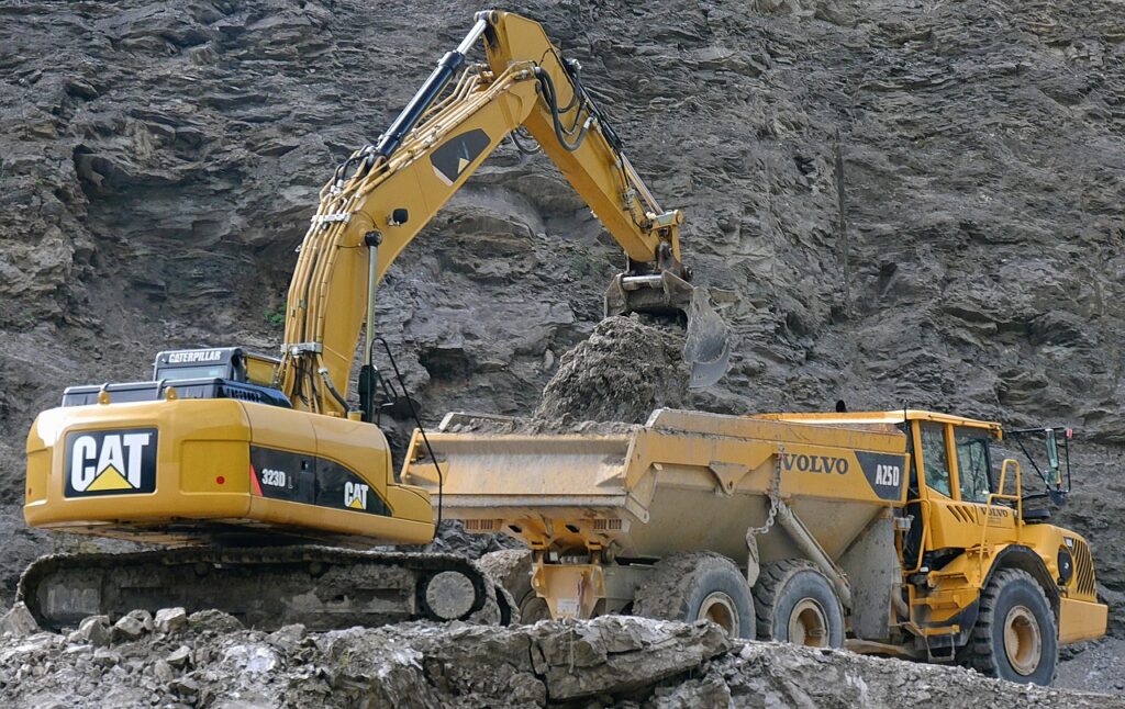 mine excavator scales