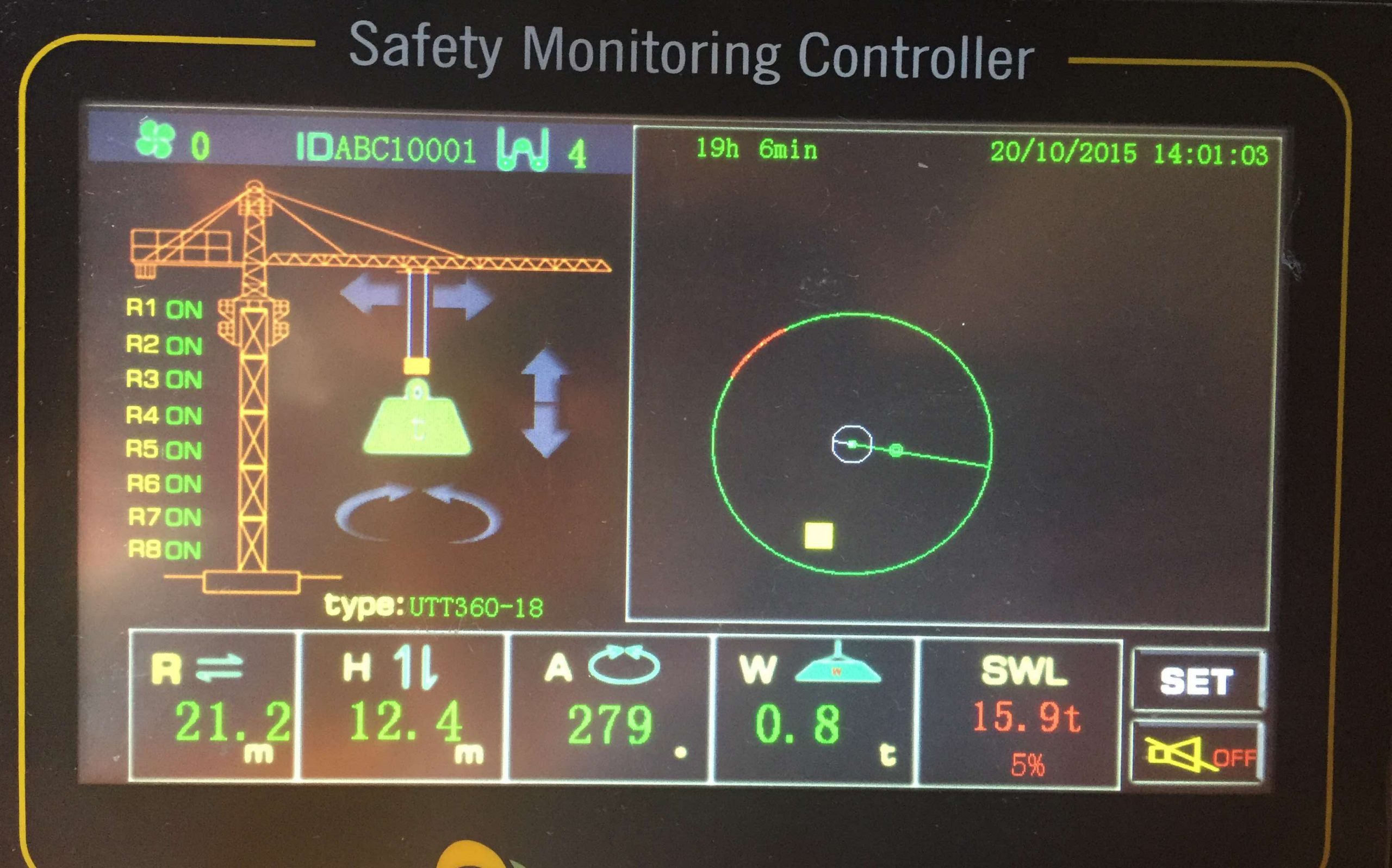 The use of crane load indicator and cable installation - Crane Load ...