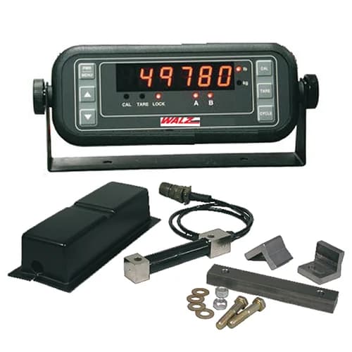 Walz Scale DT-100 onboard dump truck weighing system with deflection transducers and digital display