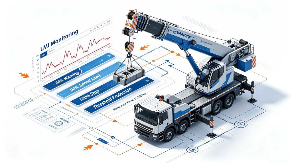 A fast response time and multi-stage protection logic help distinguish transient load impacts from dangerous overload conditions, reducing false alarms and unplanned shutdowns.